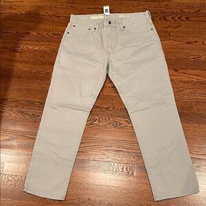 Gap 1969 light  Gray Straight-Leg Jeans 34x30